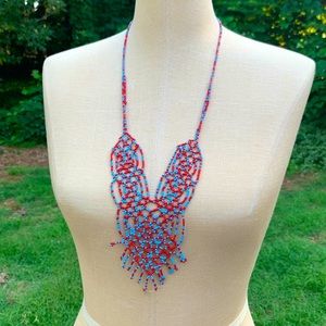 Beaded Tribal Necklace